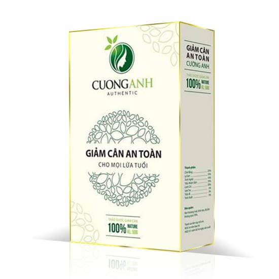 Trà slim giảm cân cường anh